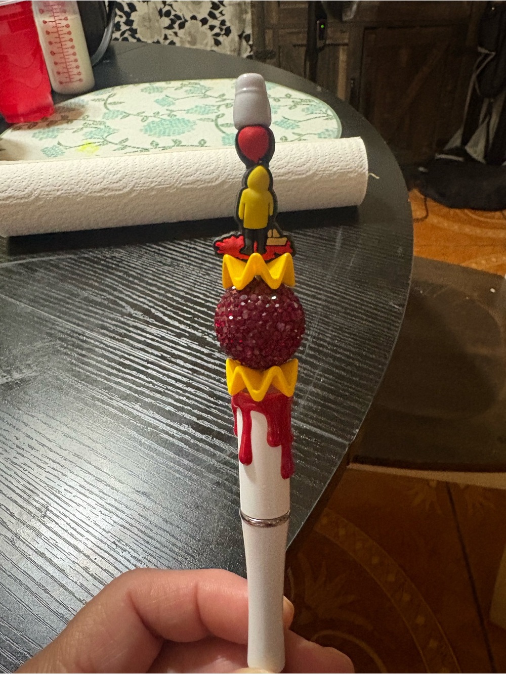 Beaded pen